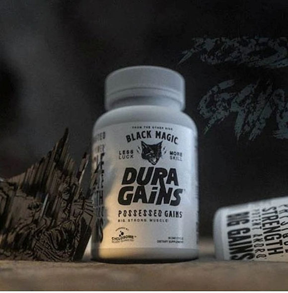 Black Magic Supply Dura Gains Muscle Builder 60 Tablets|Test Booster|Bodyandfitness.com