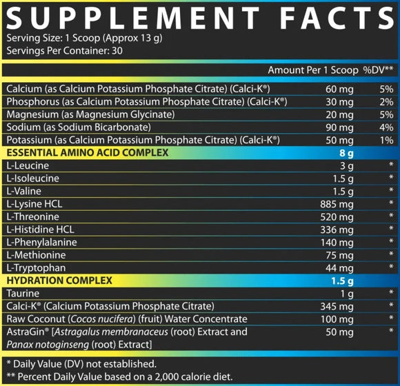 Nutrex EAA+ Hydration Fully Loaded|BCAA|Bodyandfitness.com