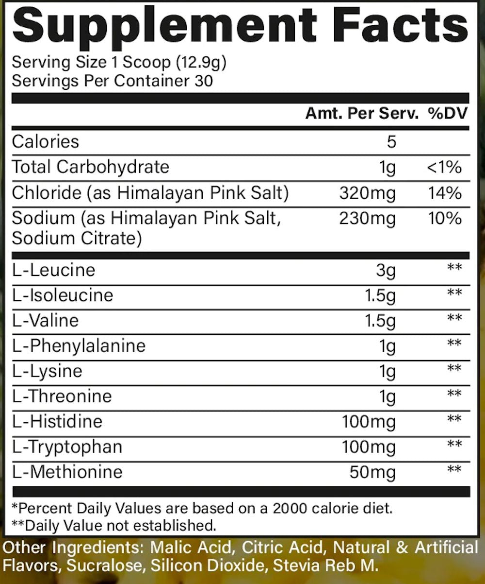 Raw Nutrition EAA Plus 30 Servings|BCAA|Bodyandfitness.com
