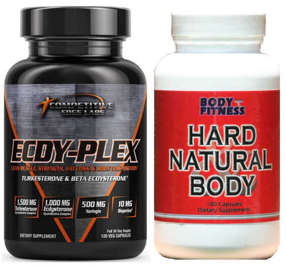 Competitive Edge Labs Ecdy Plex, 120 Capsules | FREE Hard Natural Body