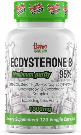 Psycho Pharma Ecdysterone Lean Muscle|Test Booster|Bodyandfitness.com