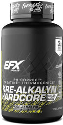 EFX Sports Kre-Alkalyn Hardcore 120 caps.|Creatine|Bodyandfitness.com