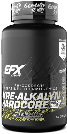 EFX Sports Kre-Alkalyn Hardcore 120 caps.|Creatine|Bodyandfitness.com