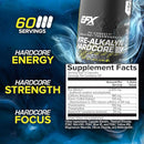 EFX Sports Kre-Alkalyn Hardcore 120 caps.|Creatine|Bodyandfitness.com