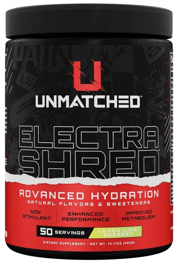Unmatched Supps ElectraShred 50 Servings|Pre Workout|Bodyandfitness.com