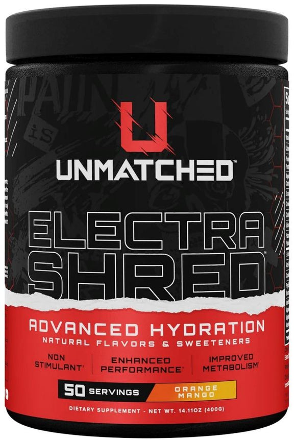 Unmatched Supps ElectraShred 50 Servings|Pre Workout|Bodyandfitness.com