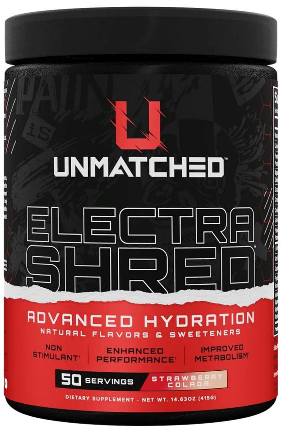 Unmatched Supps ElectraShred 50 Servings|Pre Workout|Bodyandfitness.com