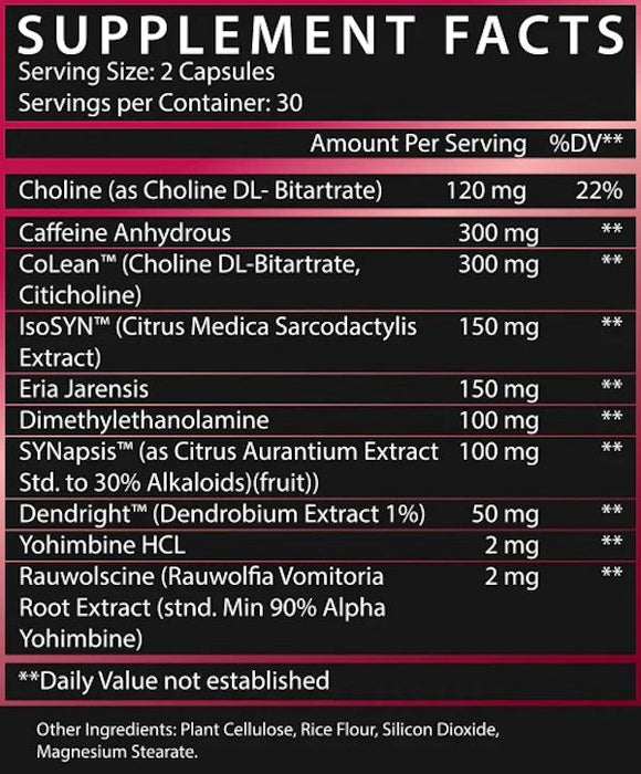 Inspired Nutraceuticals 3MB3R Stimulant Fat Burner|Fat Burner|Bodyandfitness.com