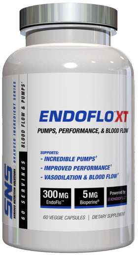 SNS Serious Nutrition Solutions EndoFlo XT - 60 Capsules|Muscle Pump|Bodyandfitness.com