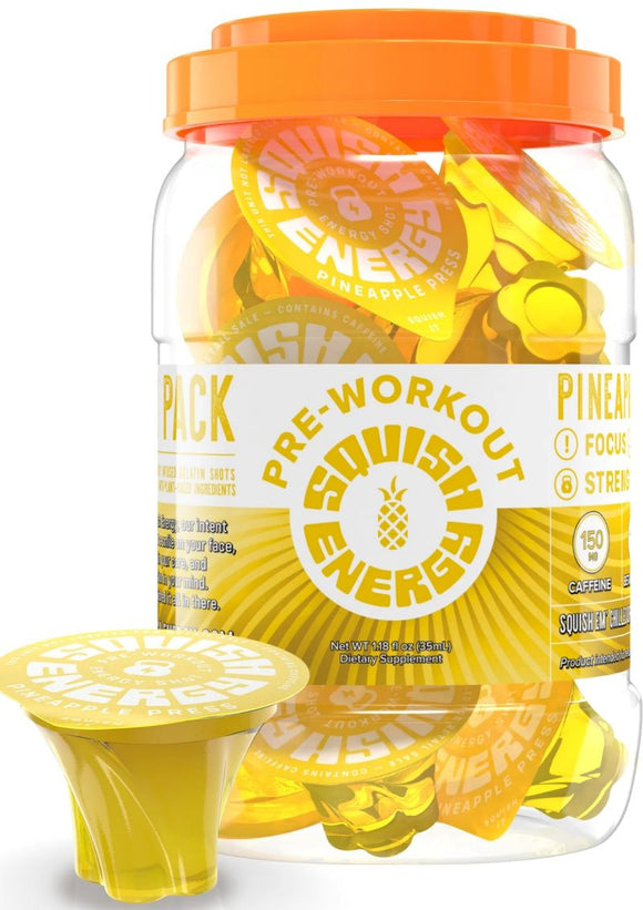 Squish Energy Pre-Workout Gummy Shots