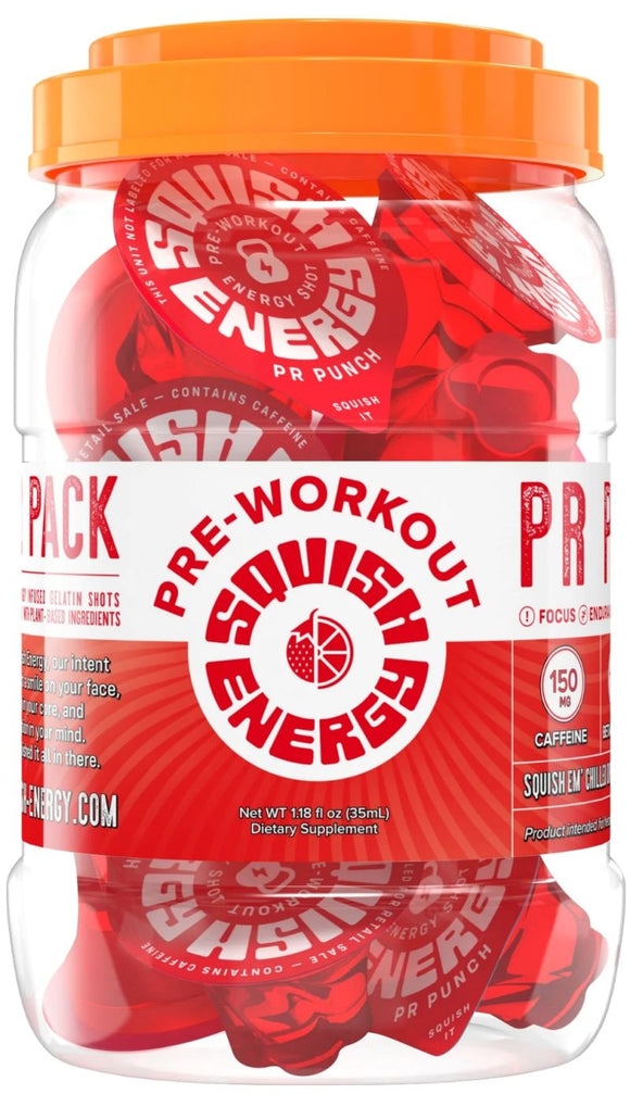 Squish Energy Pre-Workout Gummy Shots