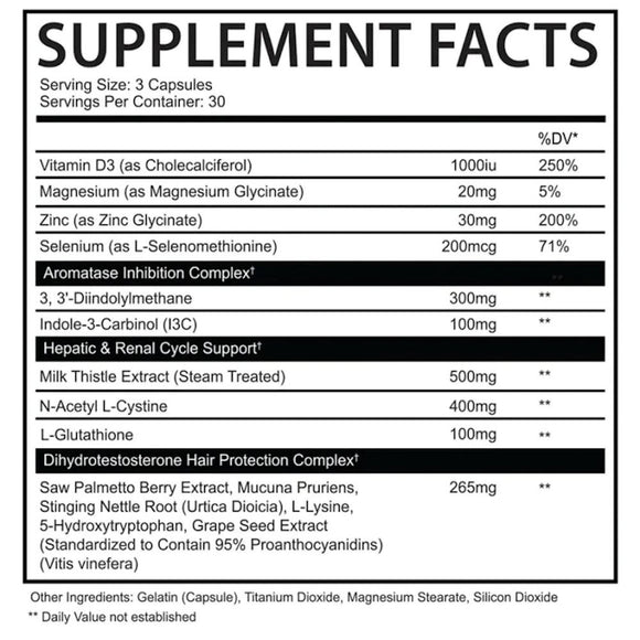 AfterDark Supplements Estrozole 90 Caps|Muscle Growth|Bodyandfitness.com