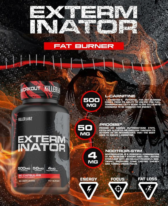 Killer Labz Exterminator 90 Capsules|Appetite Control|Bodyandfitness.com