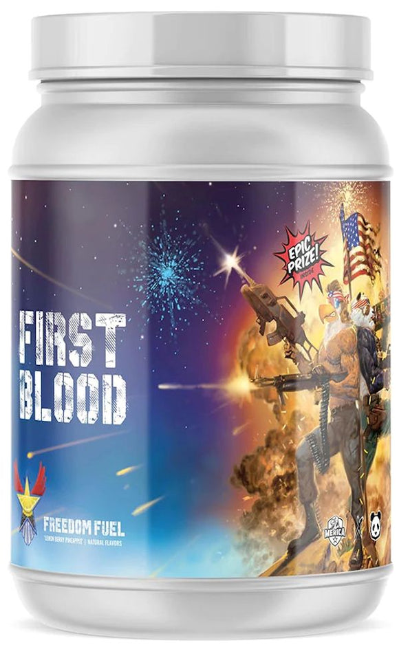 Merica Labz First Blood High Stim Pre-Workout||Bodyandfitness.com