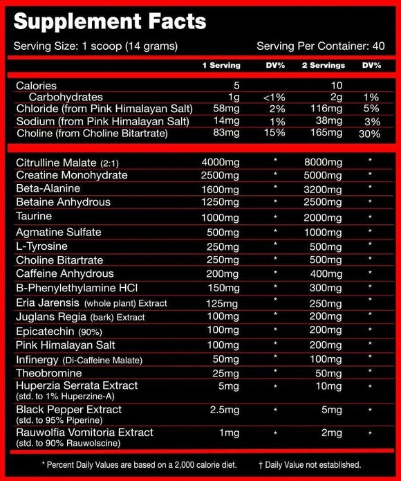 Killer Labz First Degree Massacre|Pre Workout|Bodyandfitness.com