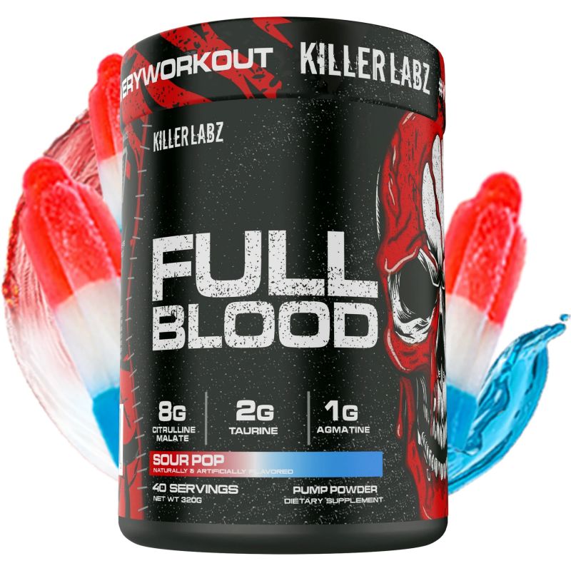 Killer Labz Full Blood Pre Workout pop