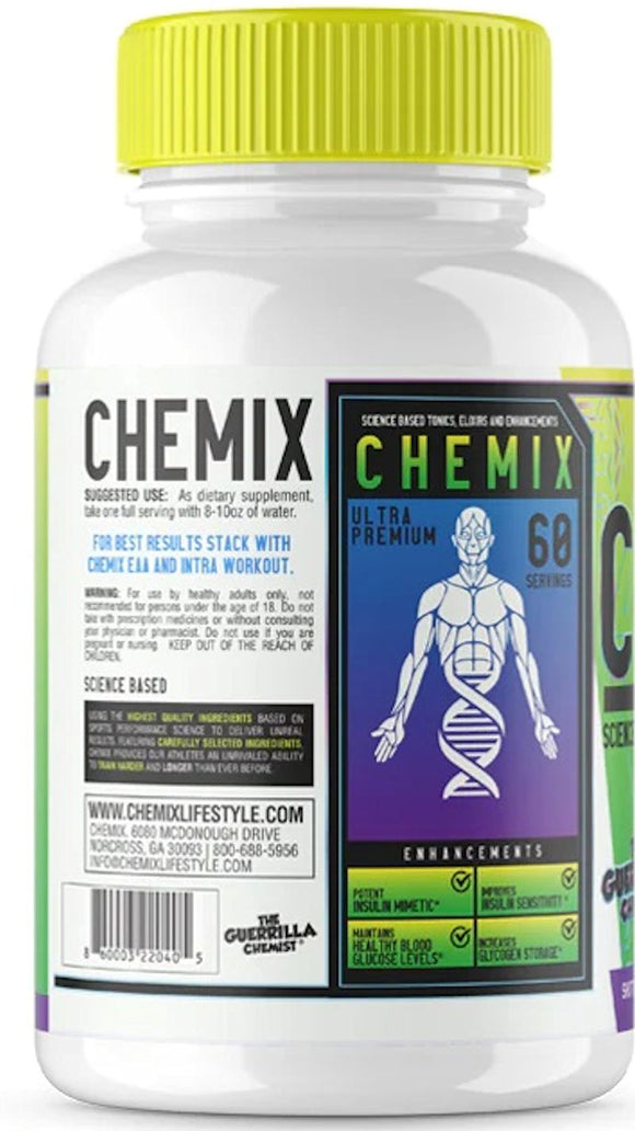 Chemix GDA Glucose Support 180 caps|Fat Burner|Bodyandfitness.com