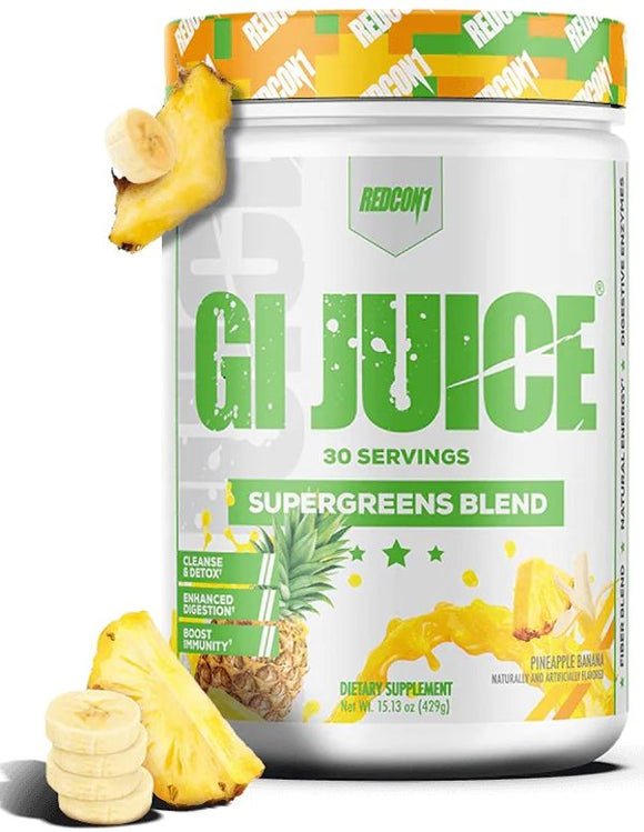 Redcon1 GI Juice Super Greens Blend 30 servings|Digestion|Bodyandfitness.com