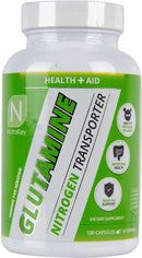 NutraKey Glutamine 100 Capsules|Glutamine|Bodyandfitness.com