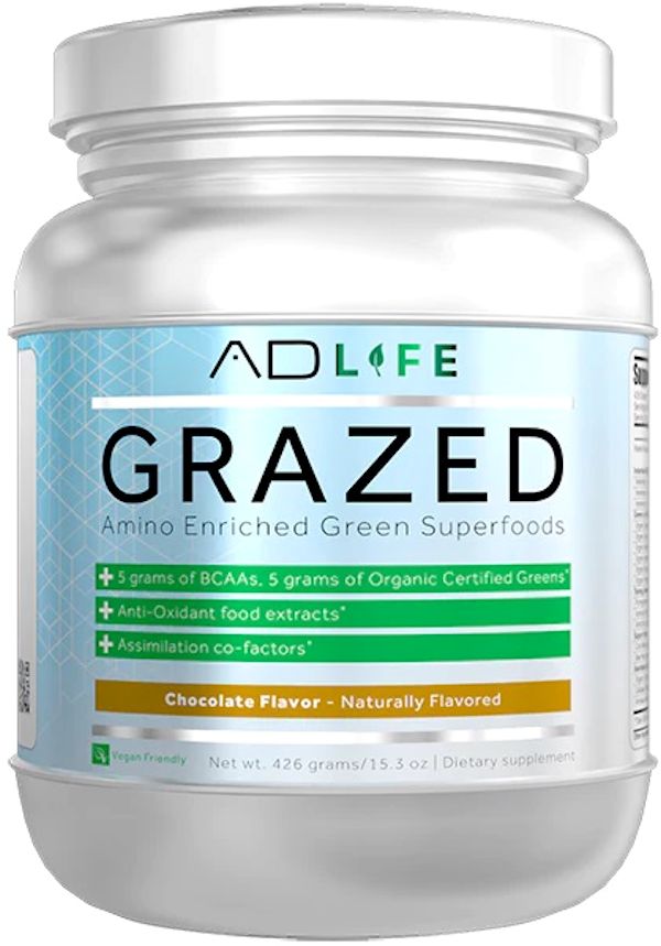 Project AD Grazed muscle-building amino acids greens super choc