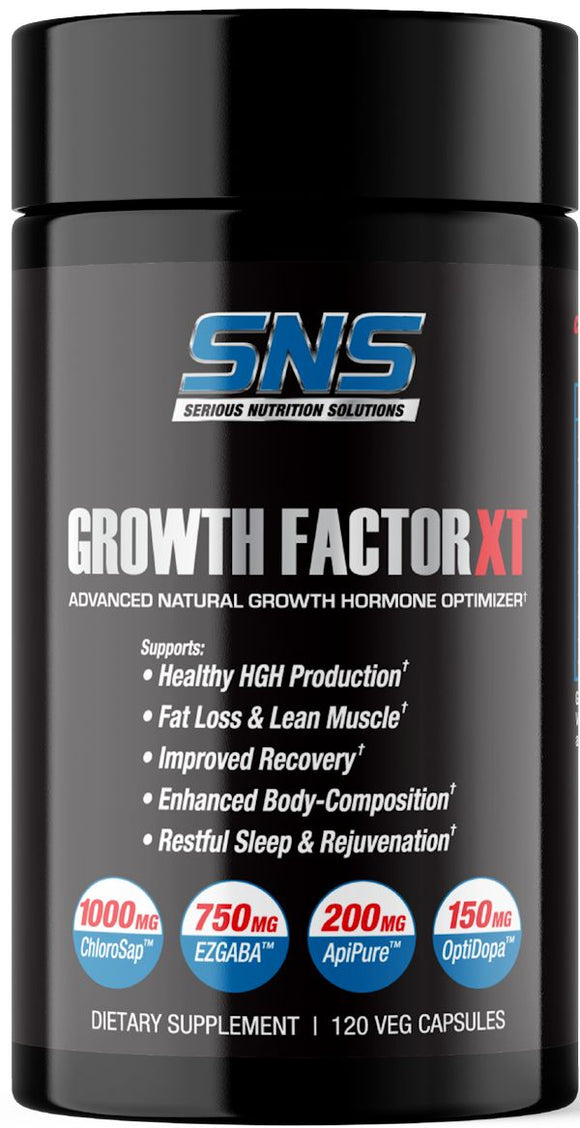 Serious Nutrition Solutions SNS Growth Factor XT 120 Capsules|Muscle Growth|Bodyandfitness.com