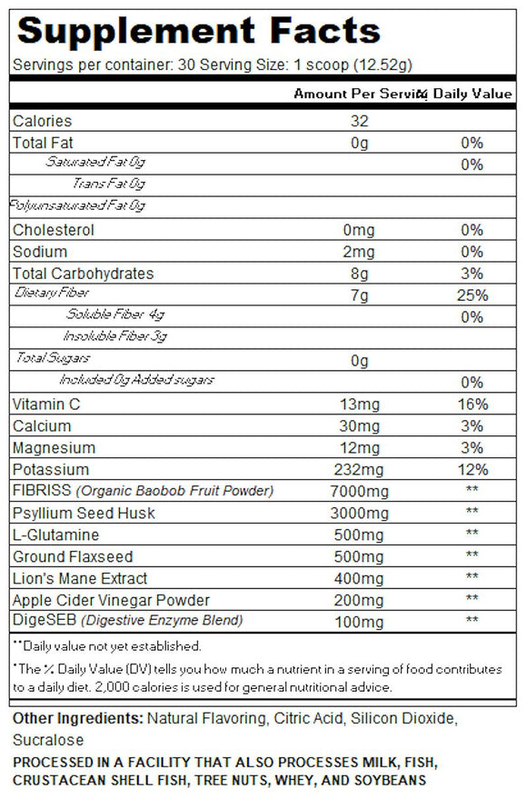 Noo-Hype Gut First Fiber|Digestion|Bodyandfitness.com