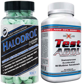 Hi-Tech Pharmaceuticals Halodrol Growth Stack|Hardcore|Bodyandfitness.com