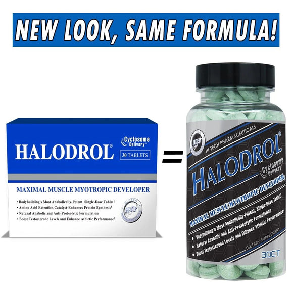 Hi-Tech Pharmaceuticals Halodrol Growth Stack|Hardcore|Bodyandfitness.com