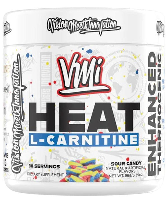 VMI Sports HEAT L-Carnitine Powder|Fat Burner|Bodyandfitness.com