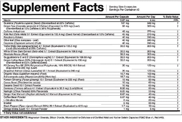 Magnum Nutraceuticals Heat Accelerated Fat Burner 120 Caps|Fat Burner|Bodyandfitness.com
