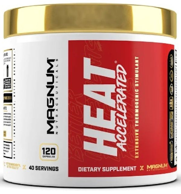 Magnum Nutraceuticals Heat Accelerated Fat Burner 120 Caps|Fat Burner|Bodyandfitness.com