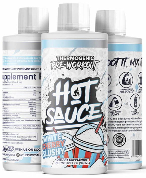 Pump Sauce Hot Sauce 32 servings Gummy Sharks|Muscle Pump|Bodyandfitness.com