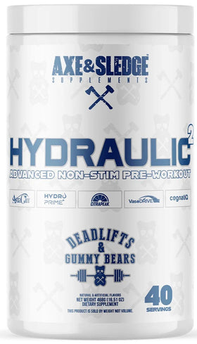 Axe & Sledge Hydraulic V2 Pre-Workout 20/40 Servings|Pre-Workout|Bodyandfitness.com