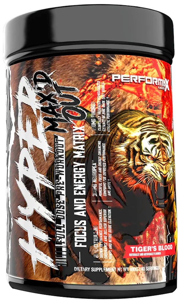 Performax Labs HyperMax'D Out pre-workout