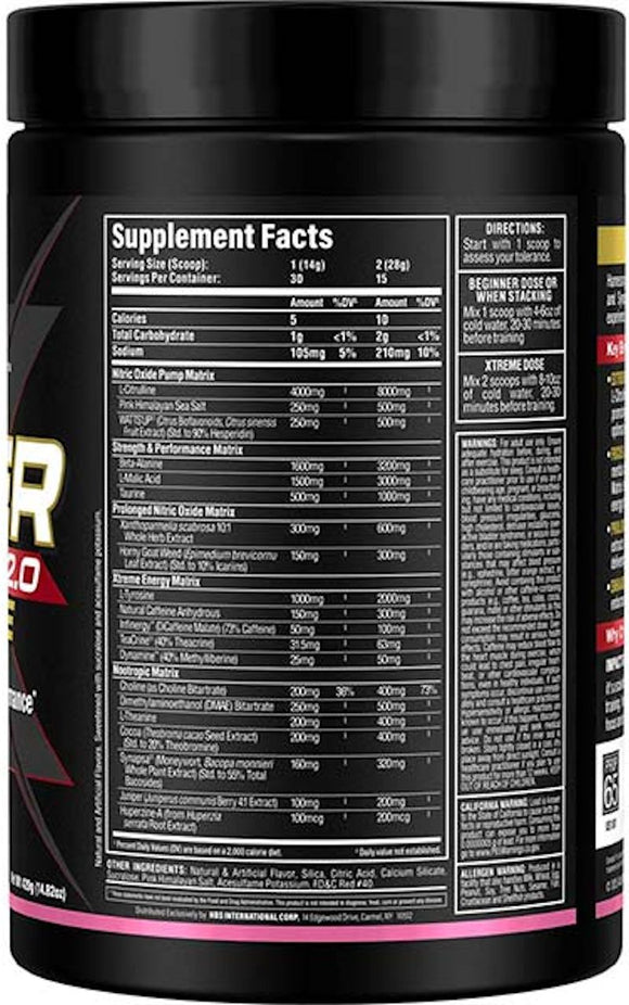 Allmax Impact Igniter Xtreme 2.0 Pre-Workout (Copy)|Pre Workout|Bodyandfitness.com