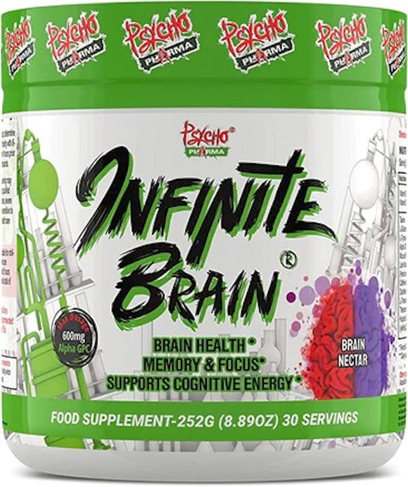 Psycho Pharma Infinite Brain 30 servings|Pre workout|Bodyandfitness.com