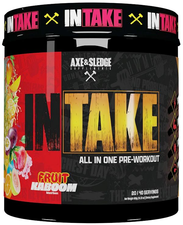 Axe & Sledge Intake All In One Pre-Workout 40 Servings -2