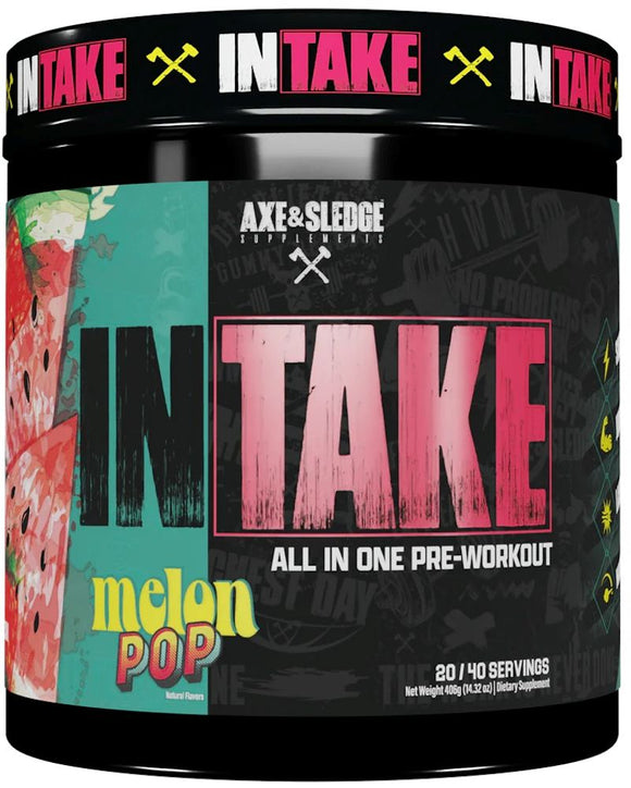 Axe & Sledge Intake All In One Pre-Workout 20/40 Servings|Pre Workout|Bodyandfitness.com