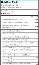 Mutant Kill Switch Pre-Workout fact