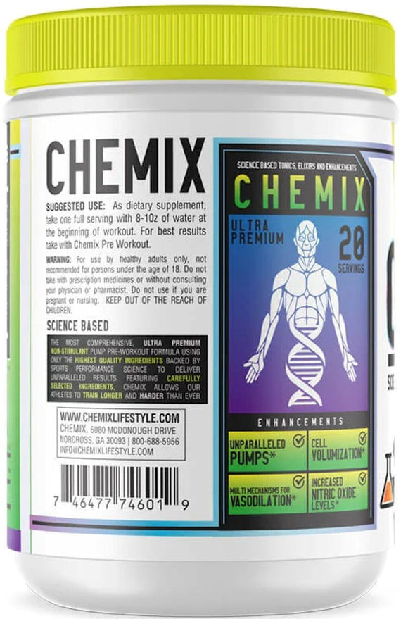 Chemix King of Pumps Non-Stim 20 Servings|Citrulline|Bodyandfitness.com