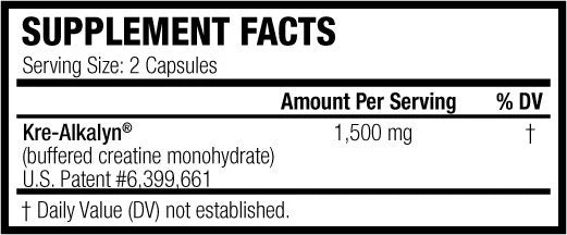 EFX Sports Kre-Alkalyn 260 Caps| Bodyandfitness.com