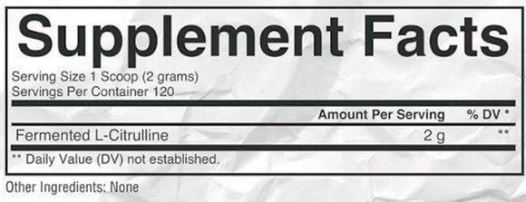 Condemned Labz L-Citrulline 120 Servings|Pre workout|Bodyandfitness.com