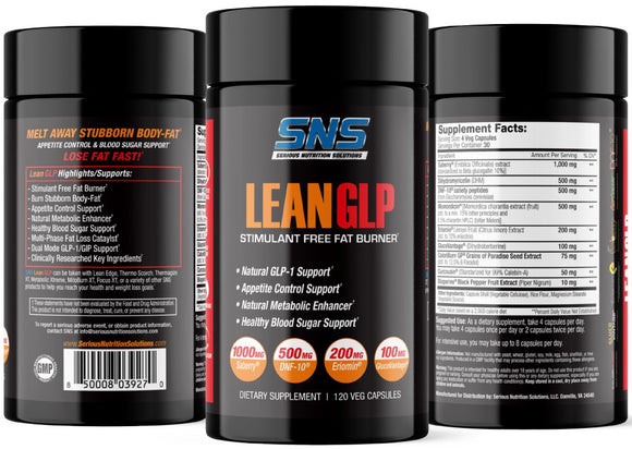SNS Serious Nutrition Solutions Lean GLP|Fat Burner|Bodyandfitness.com