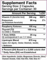 Metabolic Nutrition Hydravax Free GenXLabs Lean X4 facts