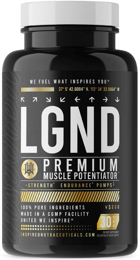 Inspired Nutraceuticals LGND Premium|Muscle Builder|Bodyandfitness.com