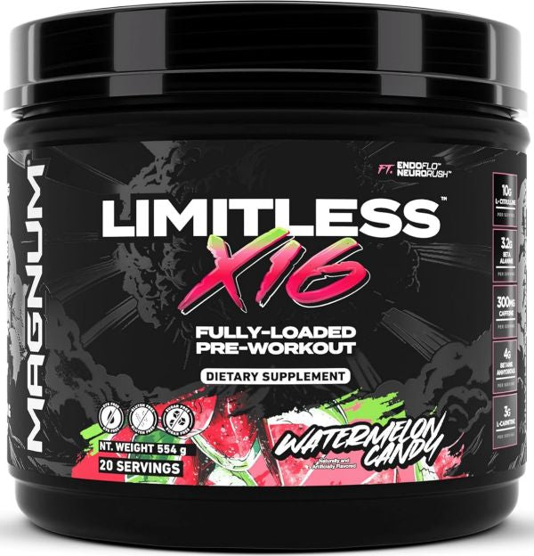 Magnum Nutraceuticals Limitless X16 water