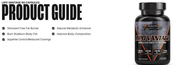 Competitive Edge Labs LipoVantage Non Stim Fat Burner|Fat Burner|Bodyandfitness.com