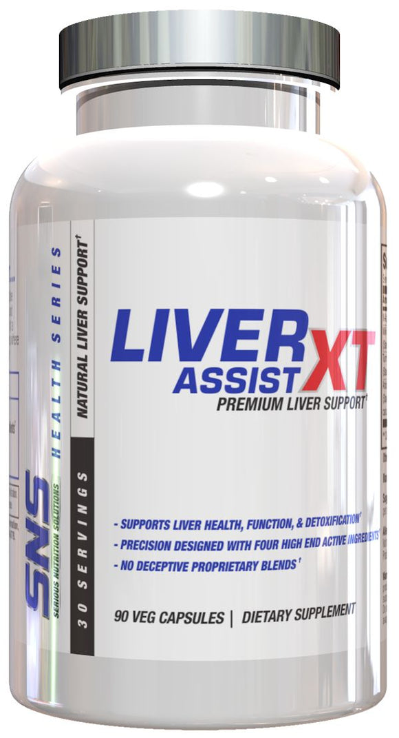 Serious Nutrition Solutions SNS Liver Assists XT 90 vcaps|Liver Support|Bodyandfitness.com