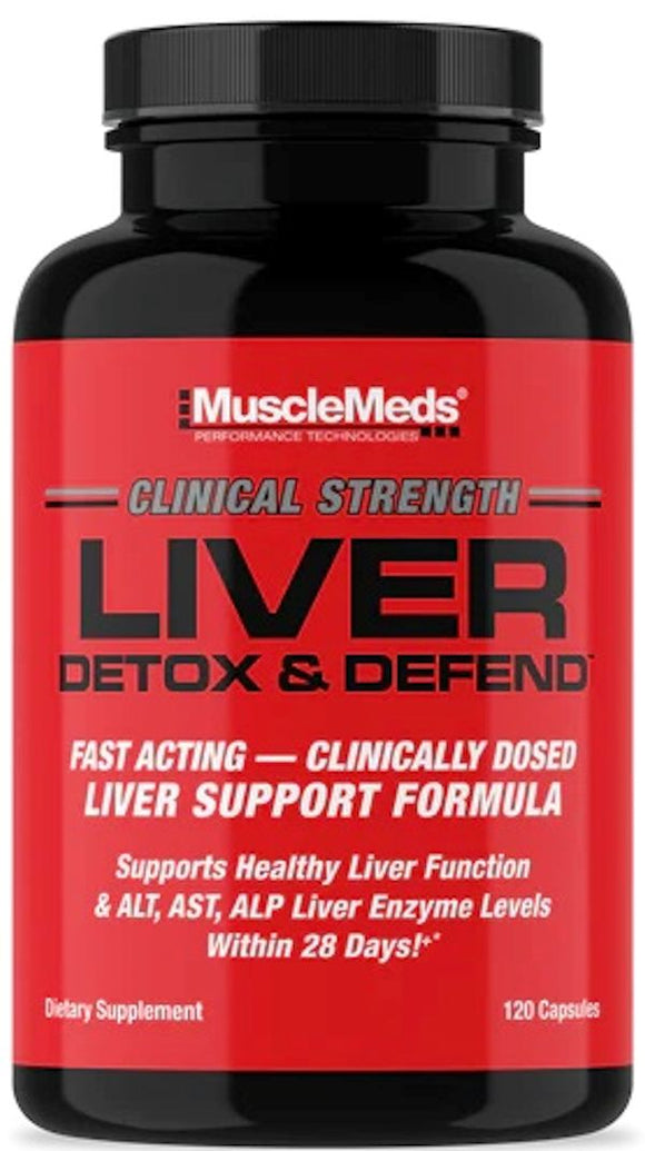 MuscleMeds LIVER DETOX & DEFEND|Liver Support|Bodyandfitness.com