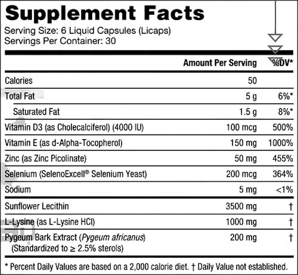 Gorilla Mind Lock & Load Volume Enhancing Formula fact